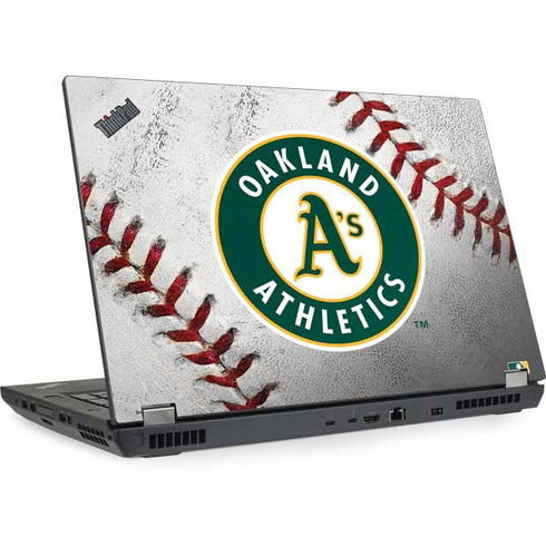 MLB Oakland Athletics Game Ball Lenovo ThinkPad Skin
