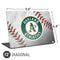 MLB Oakland Athletics Game Ball Universal Laptop 12in (9.8 x 6.8in) Skin