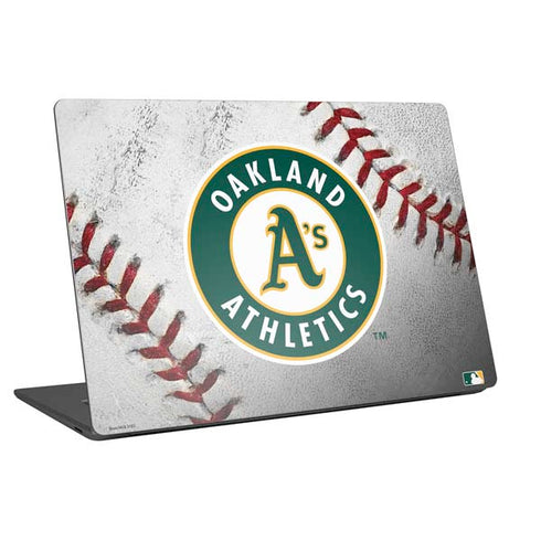 MLB Oakland Athletics Game Ball Universal Laptop 15in (12.2 x 8.8in) Skin