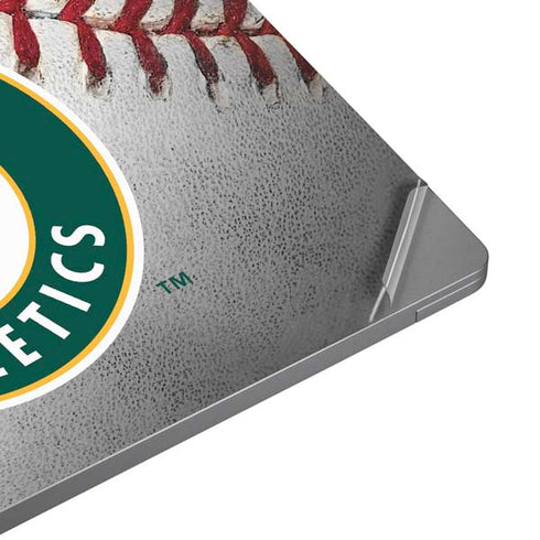 MLB Oakland Athletics Game Ball Universal Laptop 17in (13.8 x 10in) Skin