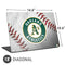MLB Oakland Athletics Game Ball Universal Laptop 18in (14.6 x 10.6in) Skin