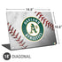 MLB Oakland Athletics Game Ball Universal Laptop 18in (14.6 x 10.6in) Skin