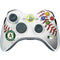MLB Oakland Athletics Game Ball Xbox 360 Wireless Controller Skin