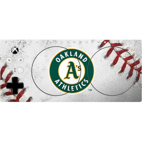 MLB Oakland Athletics Game Ball Xbox Adaptive Controller Skin