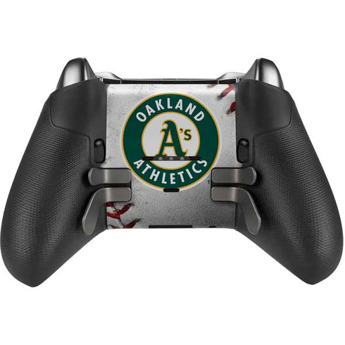 MLB Oakland Athletics Game Ball Xbox Elite Wireless Controller Series 2 Skin