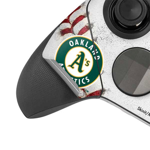 MLB Oakland Athletics Game Ball Xbox Elite Wireless Controller Series 2 Skin