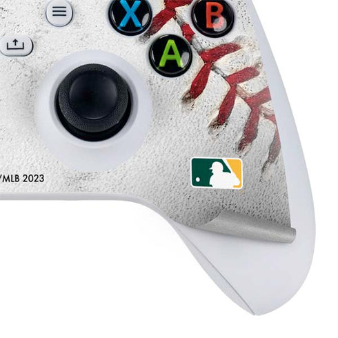 MLB Oakland Athletics Game Ball Xbox Series S Controller Skin