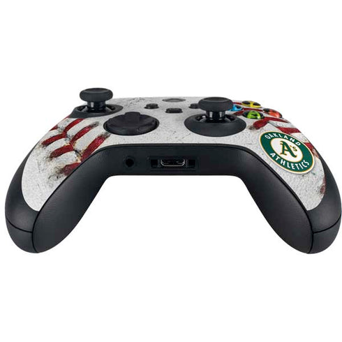 MLB Oakland Athletics Game Ball Xbox Series X Controller Skin