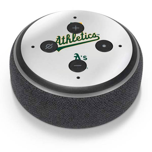 MLB Oakland Athletics Home Jersey Amazon Echo Dot Skin