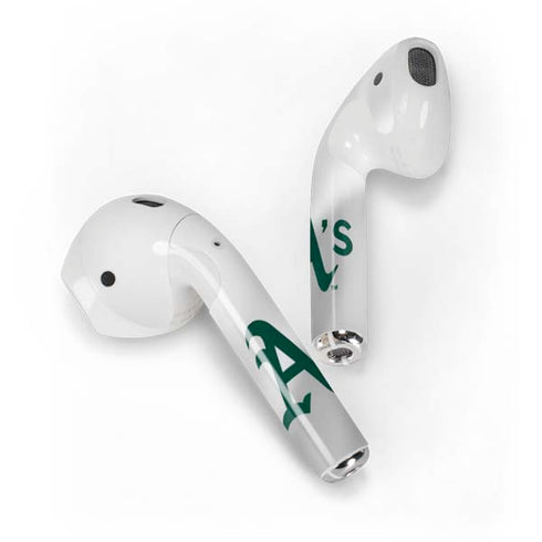 MLB Oakland Athletics Home Jersey Apple AirPods Skin