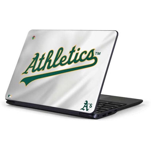 MLB Oakland Athletics Home Jersey Samsung Chromebook Skin