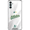 MLB Oakland Athletics Home Jersey Galaxy A13 5G Clear Case