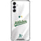 MLB Oakland Athletics Home Jersey Galaxy A14 5G Clear Case