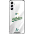 MLB Oakland Athletics Home Jersey Galaxy A14 5G Clear Case