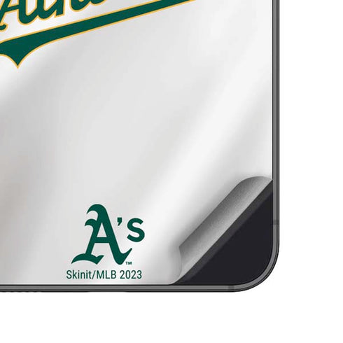 MLB Oakland Athletics Home Jersey Galaxy A14 5G Skin