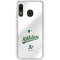 MLB Oakland Athletics Home Jersey Galaxy A20 Clear Case