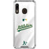 MLB Oakland Athletics Home Jersey Galaxy A30 Clear Case