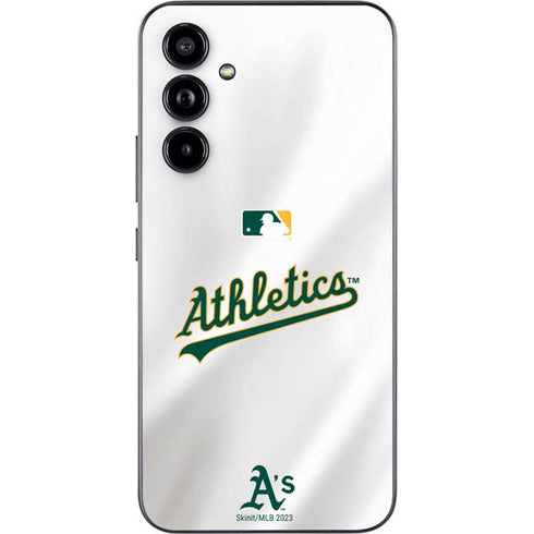 MLB Oakland Athletics Home Jersey Galaxy A54 5G Skin