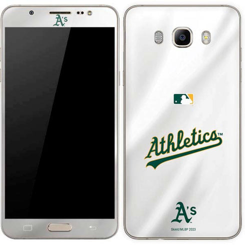MLB Oakland Athletics Home Jersey Galaxy J7 Skin