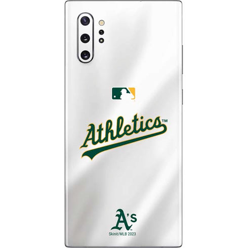 MLB Oakland Athletics Home Jersey Galaxy Note 10 Plus Skin