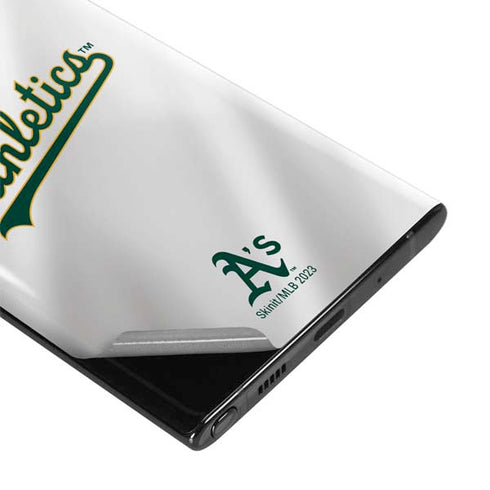 MLB Oakland Athletics Home Jersey Galaxy Note 10 Plus Skin