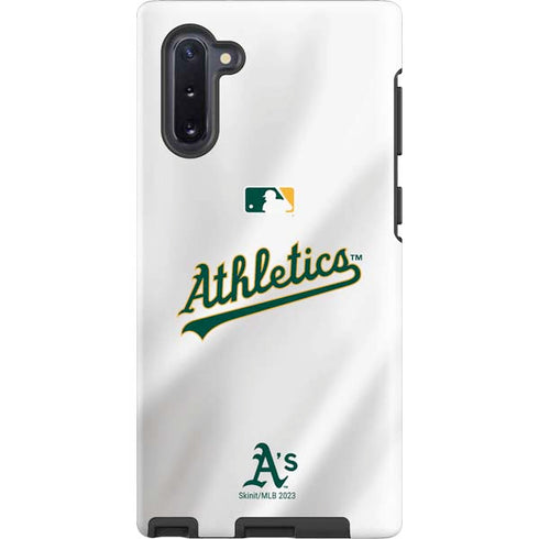 MLB Oakland Athletics Home Jersey Galaxy Note 10 Pro Case