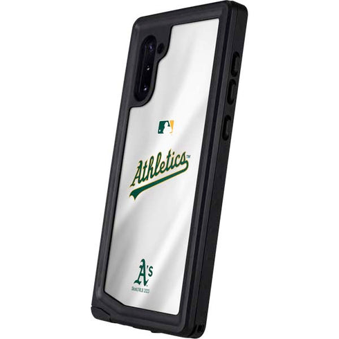 MLB Oakland Athletics Home Jersey Galaxy Note 10 Waterproof Case
