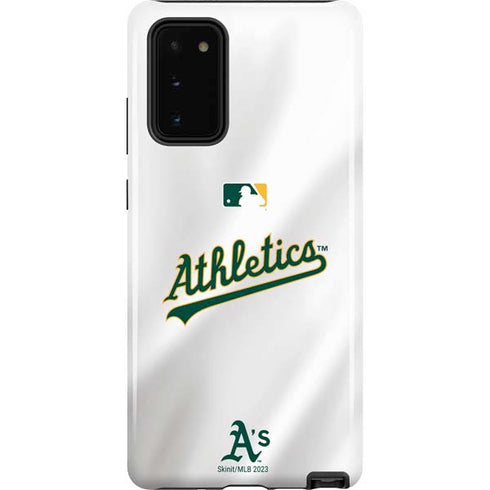 MLB Oakland Athletics Home Jersey Galaxy Note20 5G Pro Case