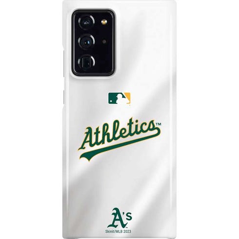 MLB Oakland Athletics Home Jersey Galaxy Note20 Ultra 5G Lite Case