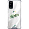 MLB Oakland Athletics Home Jersey Galaxy S20 FE Clear Case