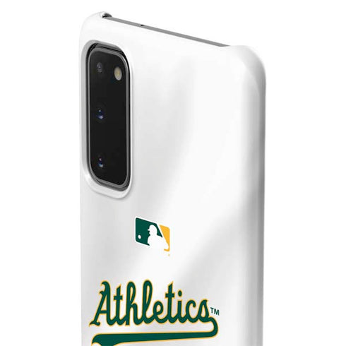 MLB Oakland Athletics Home Jersey Galaxy S20 Lite Case