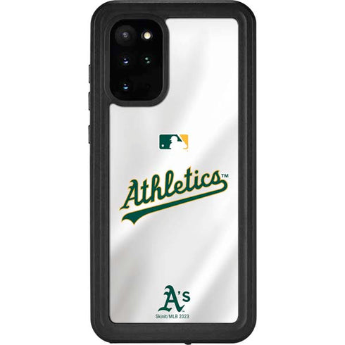 MLB Oakland Athletics Home Jersey Galaxy S20 Plus Waterproof Case