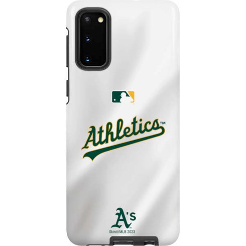 MLB Oakland Athletics Home Jersey Galaxy S20 Pro Case