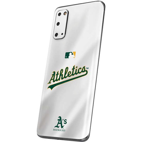 MLB Oakland Athletics Home Jersey Galaxy S20 Skin