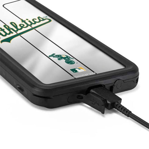 MLB Oakland Athletics Home Jersey Galaxy S20 Waterproof Case