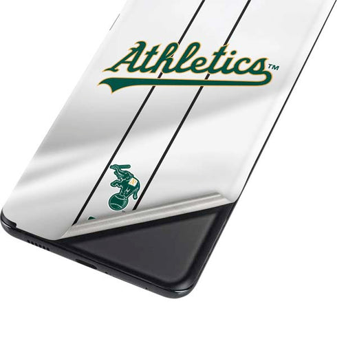 MLB Oakland Athletics Home Jersey Galaxy S21 5G Skin