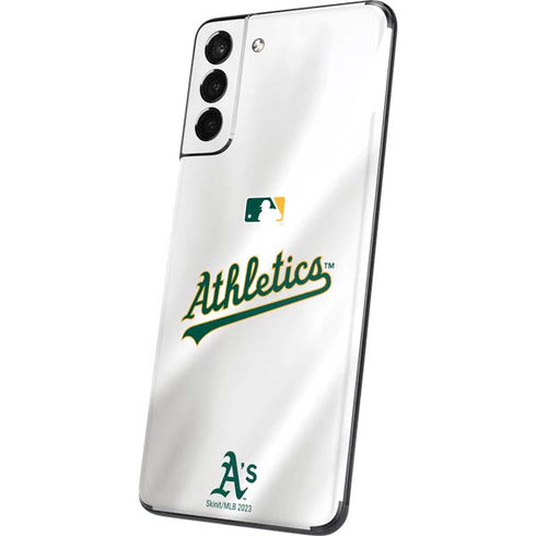 MLB Oakland Athletics Home Jersey Galaxy S21 5G Skin