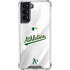 MLB Oakland Athletics Home Jersey Galaxy S22 Clear Case
