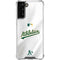 MLB Oakland Athletics Home Jersey Galaxy S22 Plus Clear Case