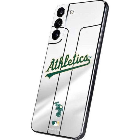 MLB Oakland Athletics Home Jersey Galaxy S22 Plus Skin