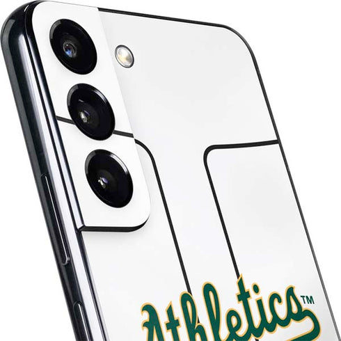 MLB Oakland Athletics Home Jersey Galaxy S22 Skin
