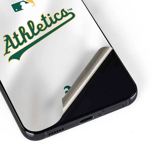 MLB Oakland Athletics Home Jersey Galaxy S22 Skin
