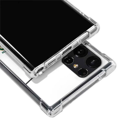 MLB Oakland Athletics Home Jersey Galaxy S22 Ultra Clear Case