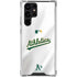 MLB Oakland Athletics Home Jersey Galaxy S22 Ultra Clear Case