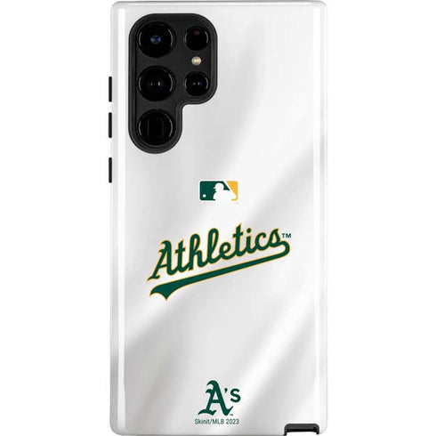 MLB Oakland Athletics Home Jersey Galaxy S22 Ultra Pro Case