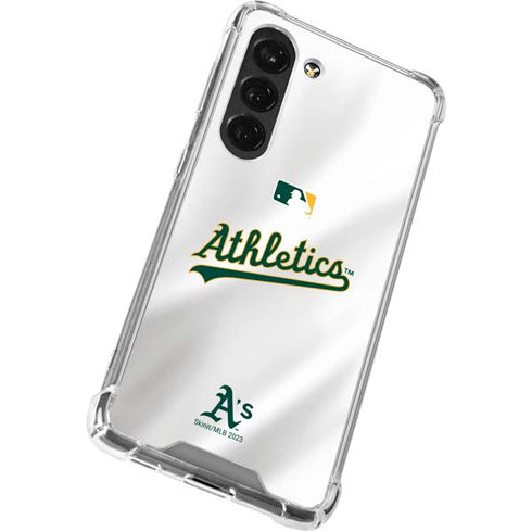 MLB Oakland Athletics Home Jersey Galaxy S23 Clear Case