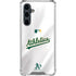 MLB Oakland Athletics Home Jersey Galaxy S23 FE Clear Case