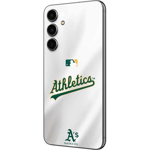 MLB Oakland Athletics Home Jersey Galaxy S23 FE Skin