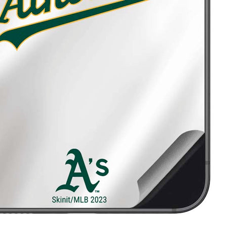 MLB Oakland Athletics Home Jersey Galaxy S23 FE Skin