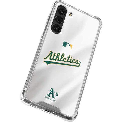 MLB Oakland Athletics Home Jersey Galaxy S23 Plus Clear Case